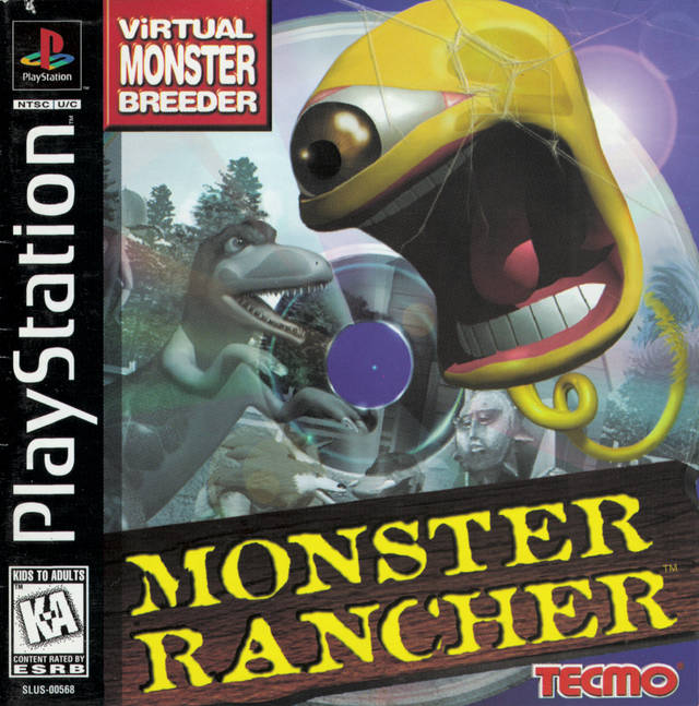 all monster rancher games